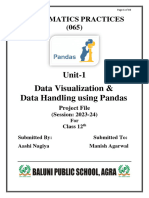 Data Visualization and Data Handling Using Pandas CLASS 12 - Aashi Nagiya