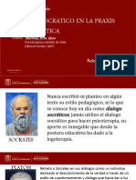 Roberto - Presentación. El Diálogo Socrático en La Praxis Logoterapéutica
