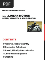 Linear Motion