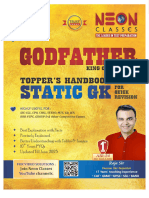 Poster of book Static G.K. (English) Godfather Topper's Hand