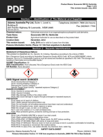 Trivor Insecticide Safety Data Sheet | PDF | Dangerous Goods | Fires