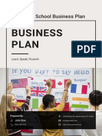 Language School Business Plan