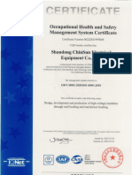 Certificates ISO