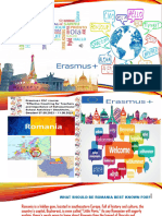 Presentation of Romania Erasmus PDF