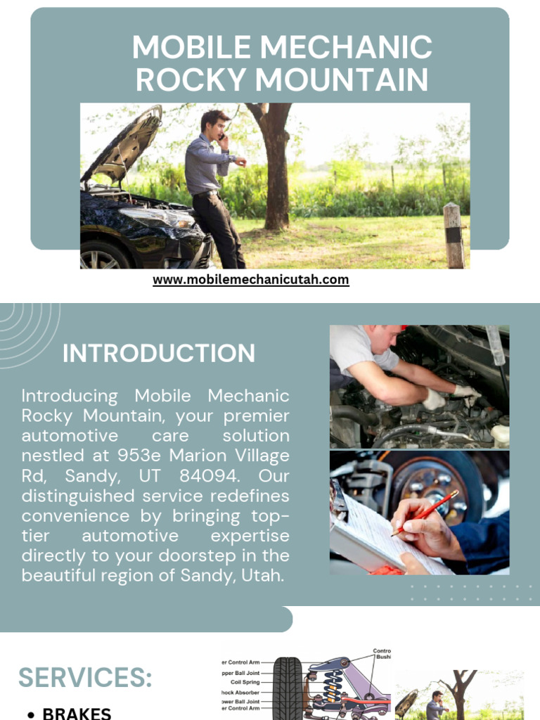 Mobile Mechanic Rocky Mountain PDF