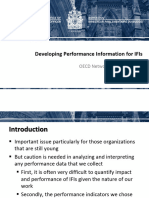 Session 8 - Presentation - Developing Performance Information For IFIs - Mostafa Askari (Canada)
