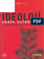 Louis Althusser İdeoloji Ve Devletin İdeolojik Aygıtları İthaki Yayınları