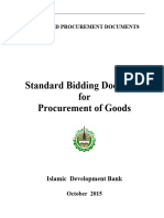 Standard - Bidding - Document - For - Procurement - of - Goods October 2015doc