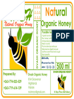 Dvash Organic Honey