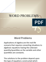 Week 8 Word Problems 1