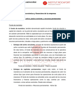 Tema 1.6. Concepto Cálculo e Interpretación Del Fondo de Maniobra Activo Corriente