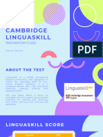 Linguaskill Prep - Overview