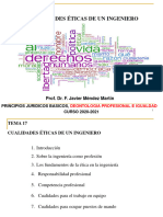 Tema 17 Cualidades Éticas Del Ingeniero 2020-2021