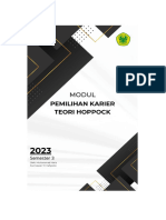 Modul Teori Pemilihan Karier Hoppock