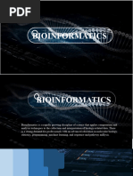 Bioinformatics