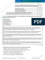 Unit Test 1B Basic Level