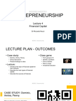 Lecture 4 - Financial Capital