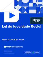 Estatuto Da Igualdade Racial Prof. Mateus Silveira Final