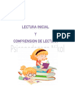 Lectura Inicial y Comprension de Lectura