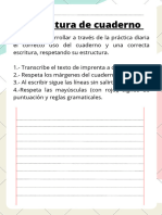 Cuadernillo, Practica de Escritura