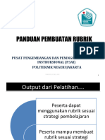 Panduan Pembuatan Rubrik Dan Tugas-2019