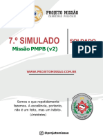 07-Simulado Missao PMPB Soldado V2