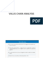 VALUE Chain Analysis