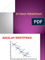 Estimasi Permintaan