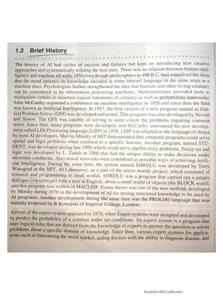 Unit 1 AI | PDF