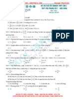 (Cô Ngọc Huyền LB) Đề Thi Thử Tốt Nghiệp THPT Năm Học 2020-2021 Trường THPT Yên Phong 1 - Bắc Ninh Lần 1