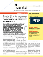 LeBonChoixSante 21 Mars 2021 Carafe Filtrante Osmoseur Purificateur Quel Est Le Meilleur Systeme Pour Votre Eau Du Robinet SD