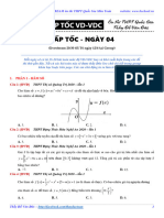 (Đỗ Văn Đức) Đề Tổng Ôn Vd-Vdc Số 04 - Live ở Group