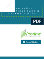 Permissões Específicas para o Sistema E-Docs