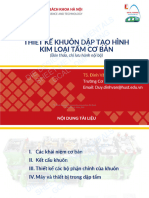 Thiết Kế Khuôn Dập Tạo Hình Kim Loại Tấm Cơ Bản (Update 23-4-2023)