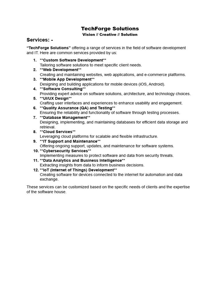 Software house pdf recruitment software testing