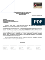 Carta A Barreto Uniforme