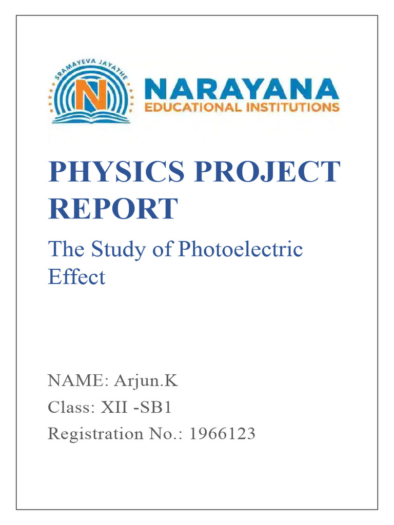 Photoelectric_Effect | PDF | Photoelectric Effect | Light