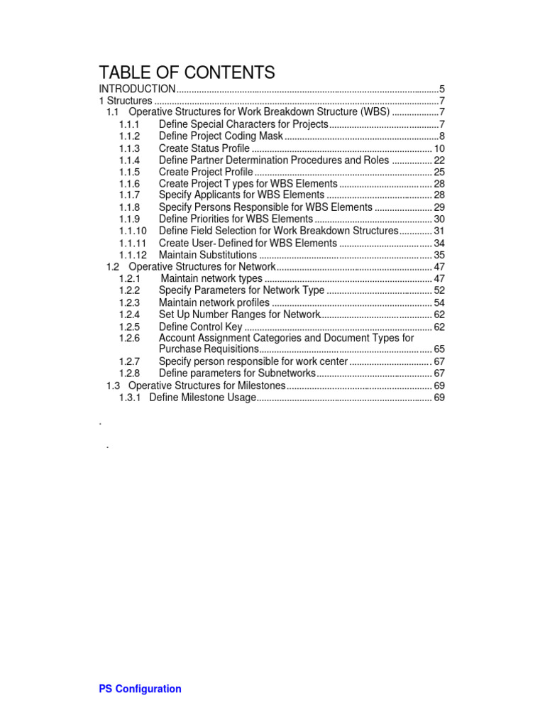 SAP PS Configuration Guide | PDF | Parameter (Computer Programming ...