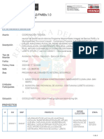 ACTA-000075/LALIBERTAD/PMIB - v.1.0: Información General
