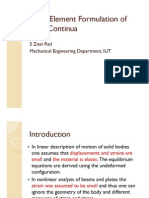 09 - Finite Element Formulation of Solid Continua