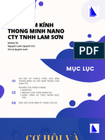 Sản Phẩm Kính Sản Phẩm Kính Thông Minh Nano Thông Minh Nano Cty Tnhh Lam Sơn Cty Tnhh Lam Sơn