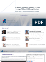 Mitigating The Impact of Pointing Errors in A 1 Tbps OWC Link Through PCS and AGC-amplification