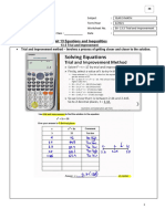13.5 Trial and Improvement