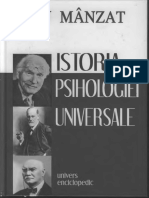 Ion Manzat - Istoria Psihologiei Universale (2008)