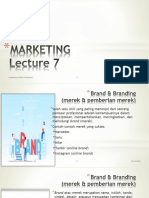 MARKETING Lecture 7 2020-2021