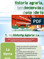 1 Y 2 Historiaagrariatenenciayusodelatierra-130419002346-Phpapp01