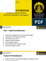 Vertical Integration Strategies MOOC - MM