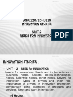UNIT2 Needfor Innovation