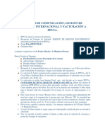 Proceso de Comunicación, Gestión de Boletería Internacional y Facturación A Pdvsa.