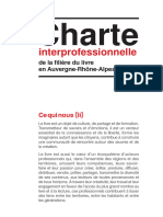 Charte Interprofessionnelle de La Filiere Du Livre en Auvergnerhonealpes 2019 Pageapage Ok Web